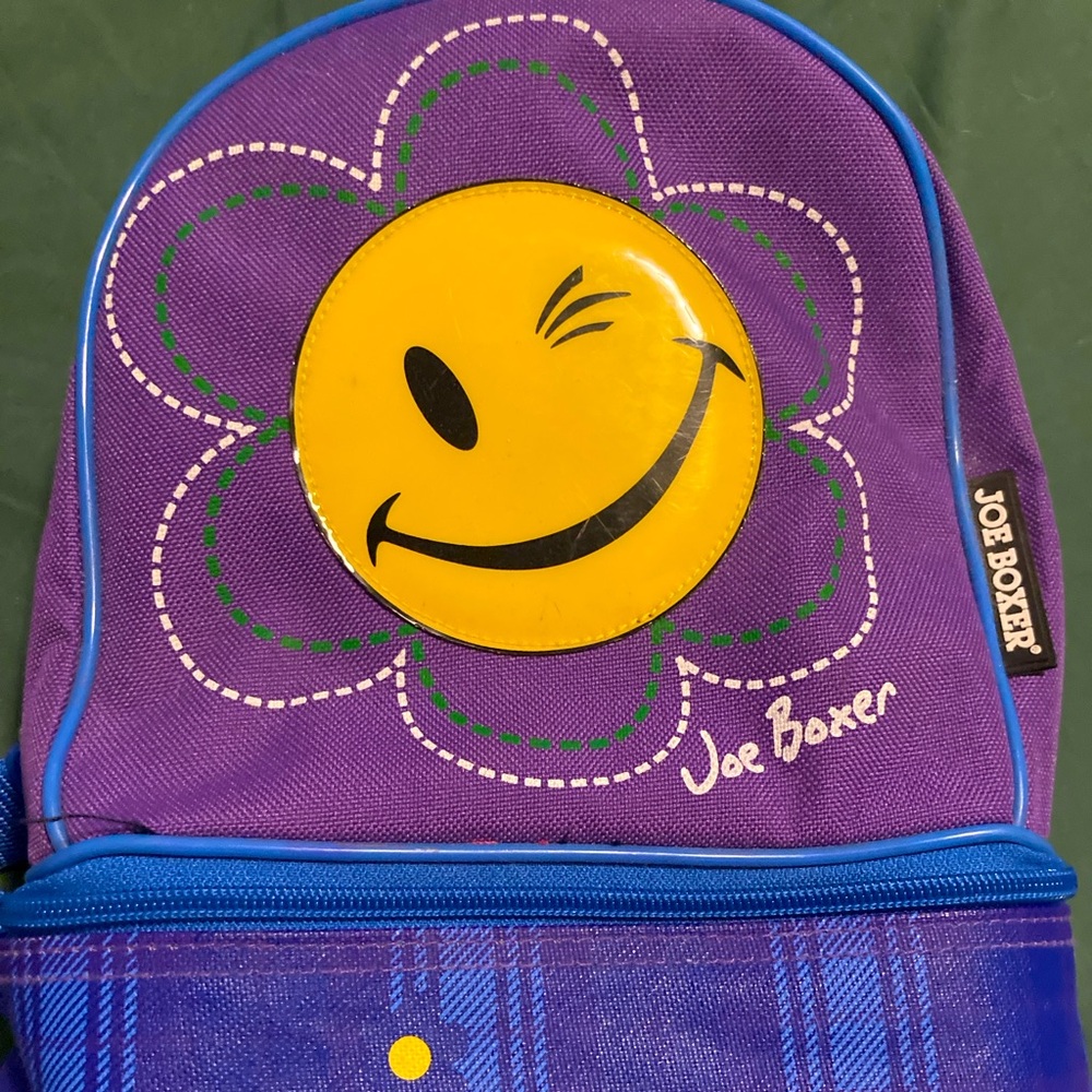 Vintage "Joe Boxer" Kid's Adventure Pack Mini Backpack